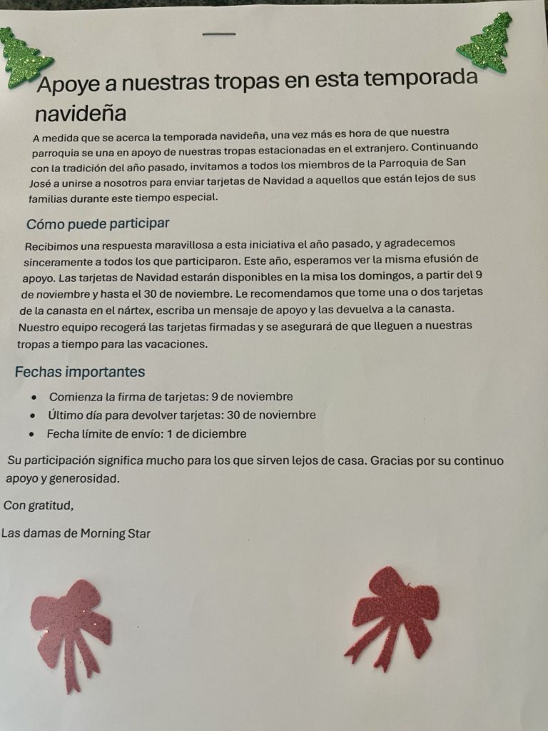 Cards for Troops en español